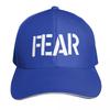 Fear Baseball Cap Hat Luxury Brand Fun Hats Fishing Hat Kids Hat Womens Hats For The Sun Unisexs