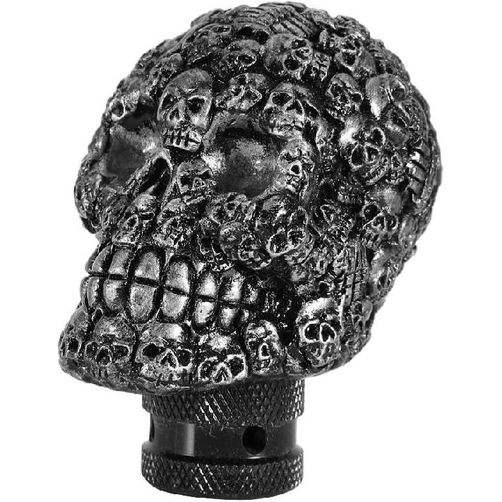 Skull Shifter Knob - Modified Manual Gear Shift Knob - Universal Skull Gear Shifter