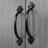 Zinc Alloy Arched Cabinet Door Handles Bronze Wardrobe Door Handle  For Cabinet Wardrobe Drawer