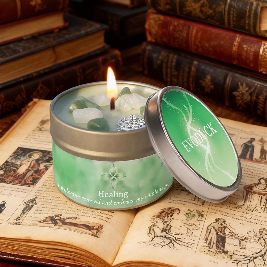 Scented Candles 3oz Law of Attraction Peace & Calm Manifestation Energy Boosting Christmas Home Decoration Candle Holders Gift