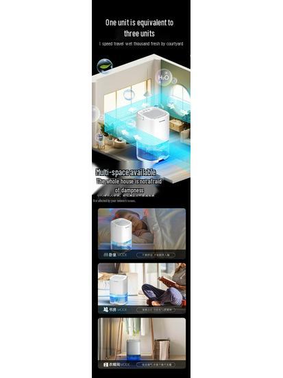 Compact Indoor Dehumidifier for Home, Wardrobe, and Drawers