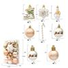 Christmas Candy Crutch Lollipop Party Decoration Christmas Ball Hanging Pendant Ornament  Red White Candy Lollipop Cane Decors