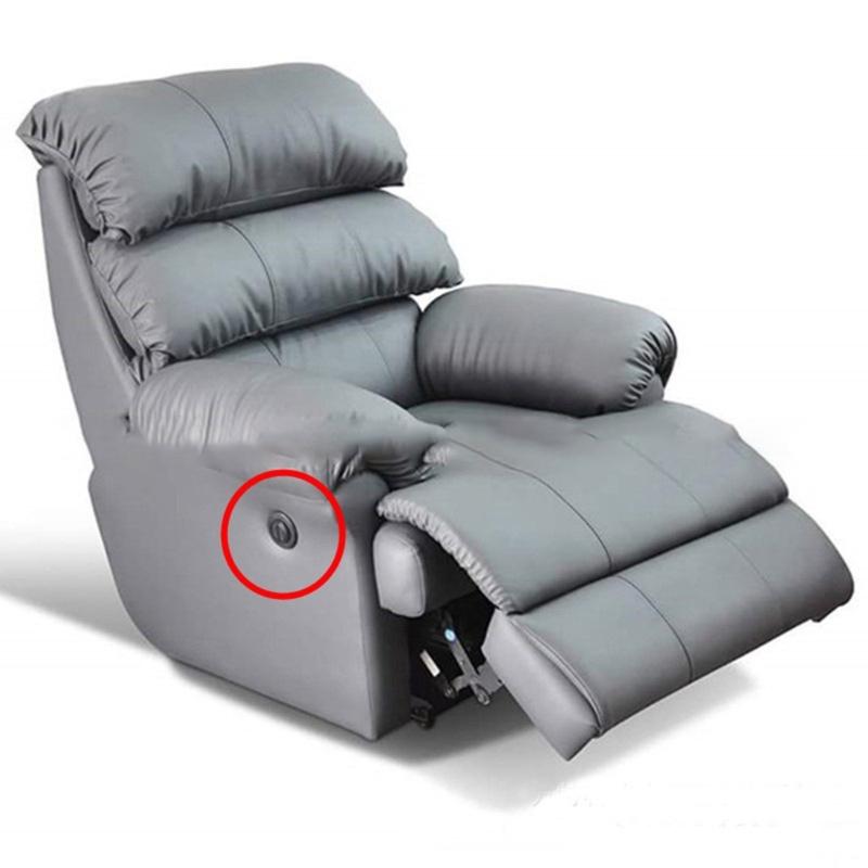 2 Button 5 Pins Round Hand Switches Slide Lift Chair Hand Controller Electric Recliner Switches for Home Appliance