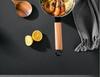 Stainless Steel Milk & Baby Food Pot with Thickened Base and Wooden Handle, Multi-functional Steamer Pot