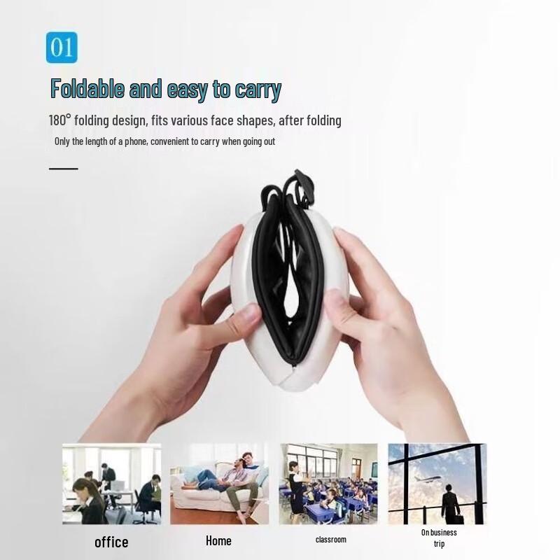 Shangheng Foldable Eye Massager with Heat & Kneading