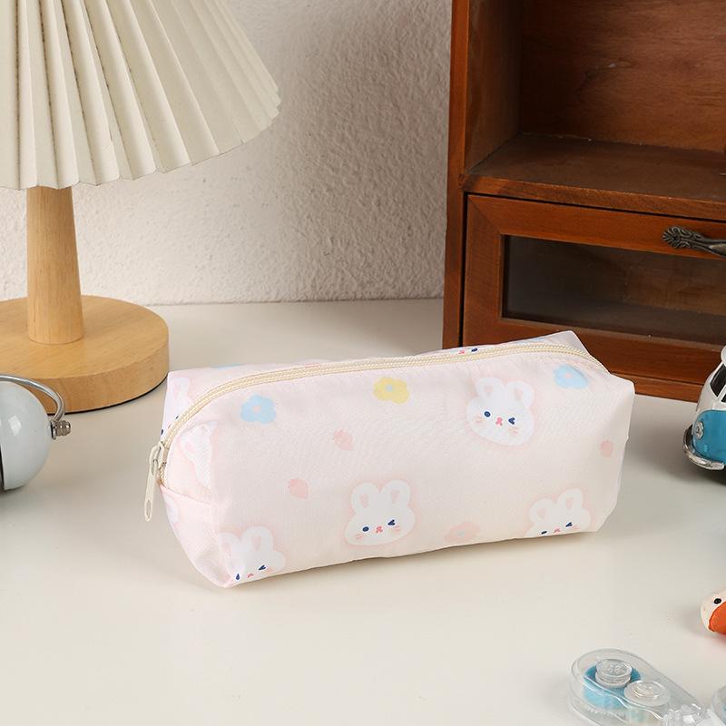 Kawaii Cat Pencil Case for Girls Spacious Cute Cartoon Pen Organizer,Aesthetic Instagram Style Large School Bag Student Supplies