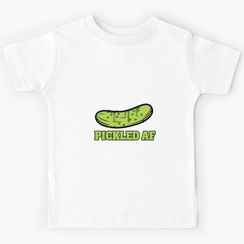 funny inappropriate pickles Pickled AF Kids T-Shirt 120