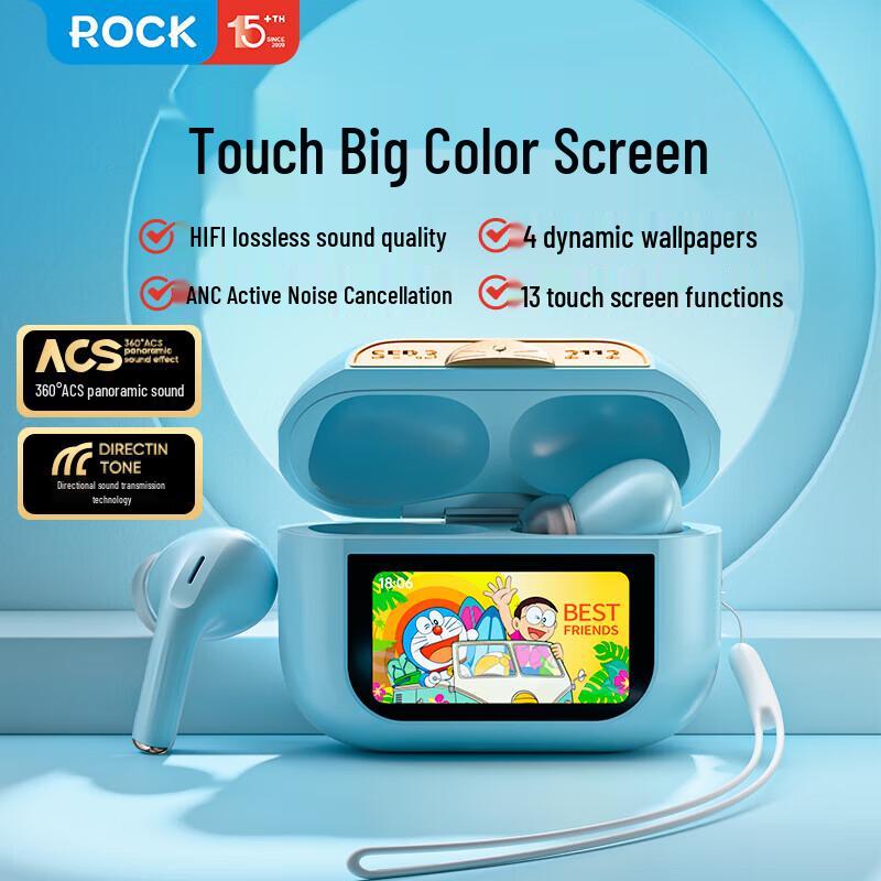 

ROCK A5 Pro Wireless ANC Bluetooth Earbuds