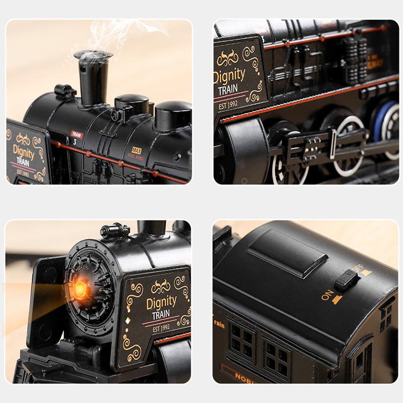 Электропоезд Игрушечные Рельсы Дистанционное Управление Модель Поезда Железнодорожный — фото 5