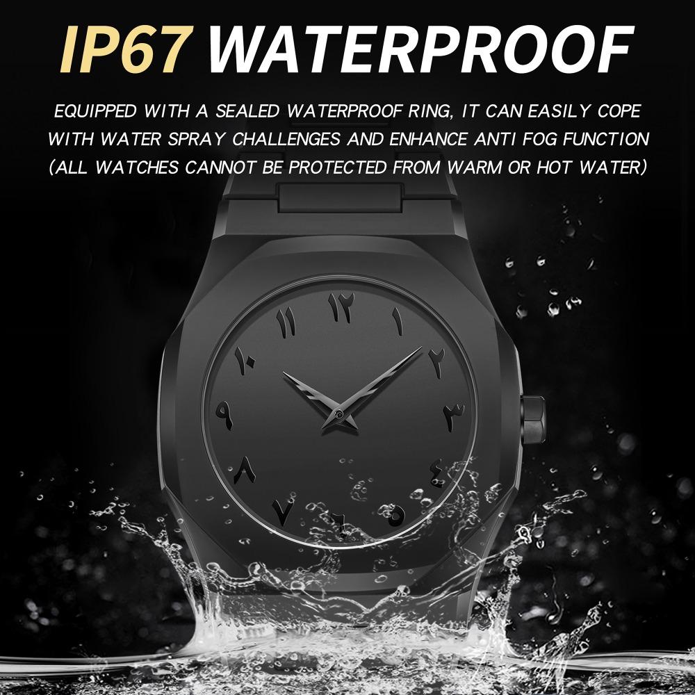 BINBOND Men's Luxury Quartz Wristwatch Waterproof Sport Fashion Casual Business Watch For Men Top Brand Men's Watches
