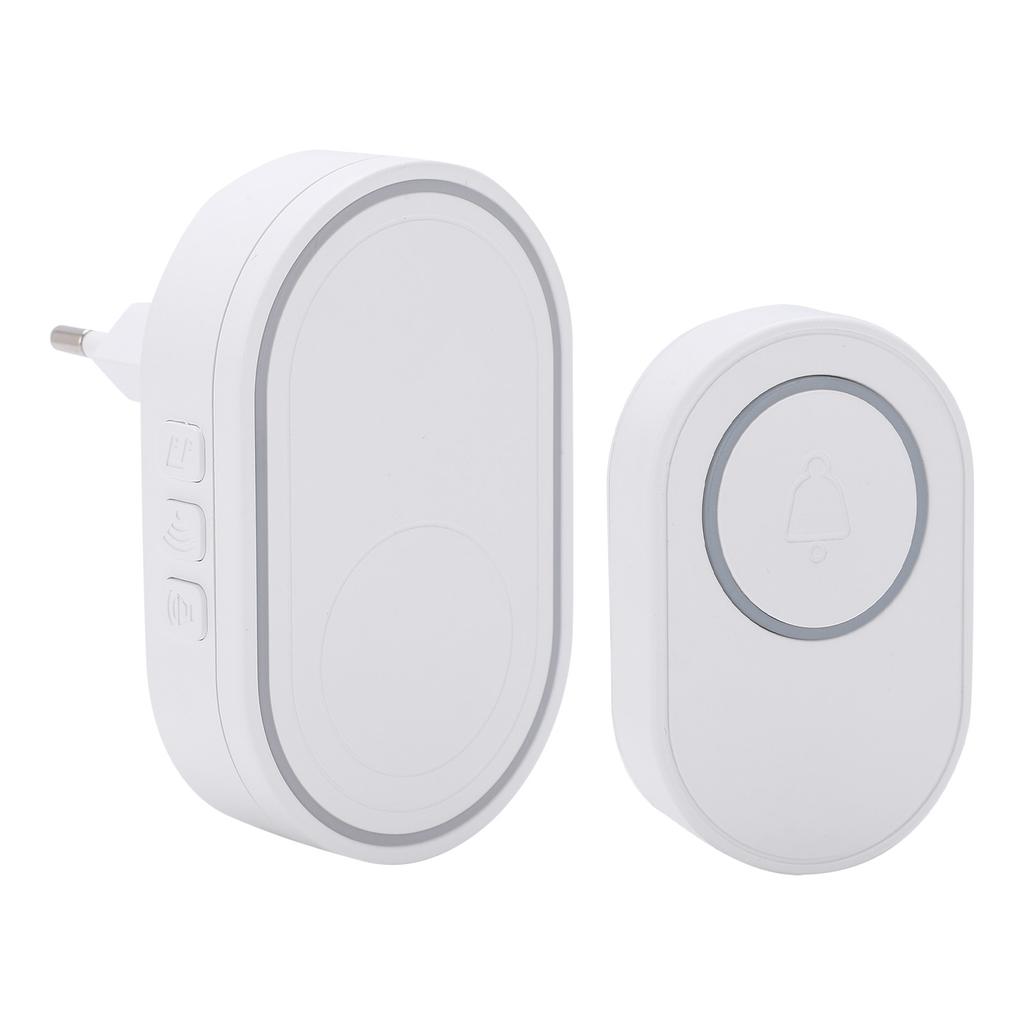 Smart Wireless Doorbell AntiDismantle 433MHz for Villas Warehouses Schools Factories