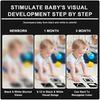 Montessori Baby Vision Stimulation Cards Black White High Contrast Card Stimulate Newborn Visual Early Educational Learning Toys