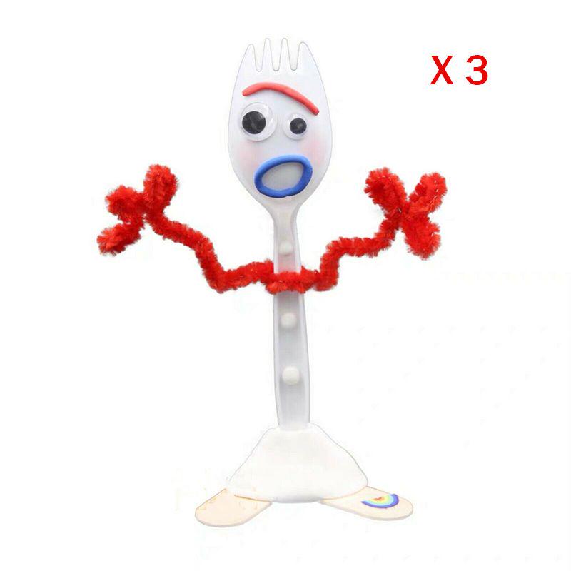 Toy Story 4 Criatividade Faça Seu Próprio Forky E Faca Kit Diy Para Diversão Sem Fim