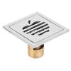 Bathroom Stainless Steel Floor Drain Shower Drainer Anti Clogging and Odor Floor Strainer
