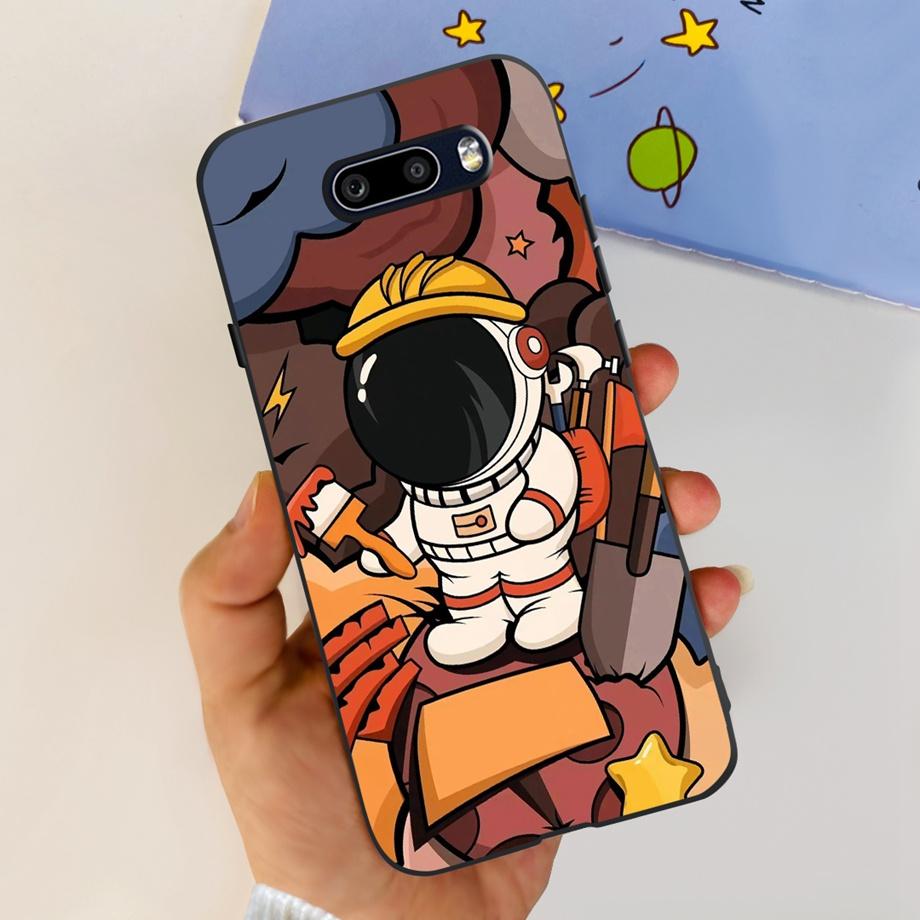 For LG G8X ThinQ Case Camera Protection Soft Clear Back Cover For LG V50S Thinq LGV50 ThinQ Phone Bumper Marble Skull Pattern