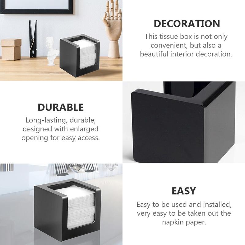 1 Piece Acrylic Baby Napkin Handle Napkin Storage Box |