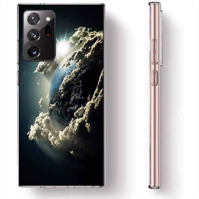 Earth, Stars, Space Phone Case for Samsung A17 A37 A57 A55 A35 A25 A15 A54 A14 A24 A34 A13 A23 A33 A53 A07 A05S A04S A03 A73 Gal