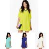 No Ip Included Polyester Short Sleeve Off Shoulder Dress For Casual Summer Wear