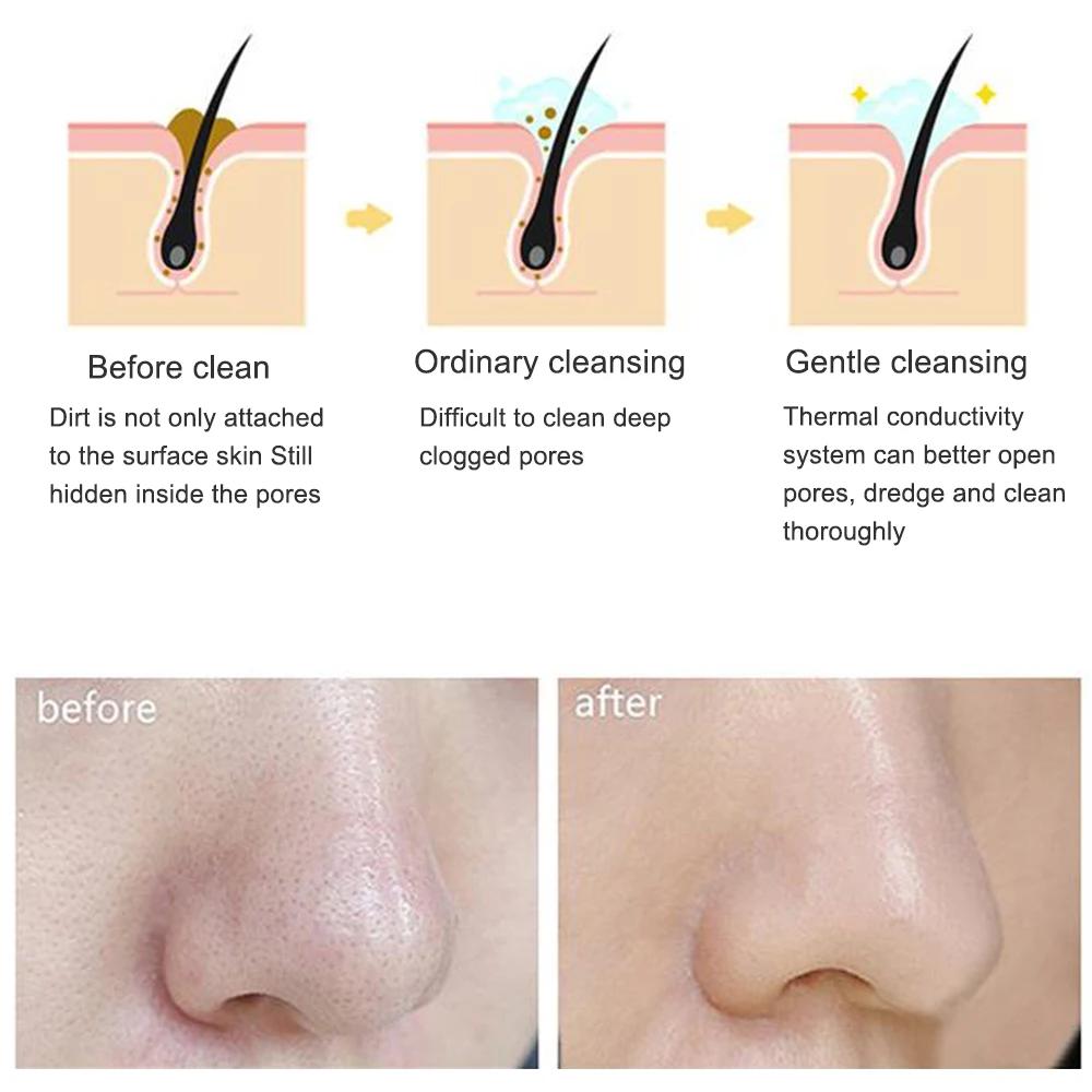 Facial Cleansing Brush Face Skin Care Tools Waterproof Silicone Electric Sonic Cleanser Facial