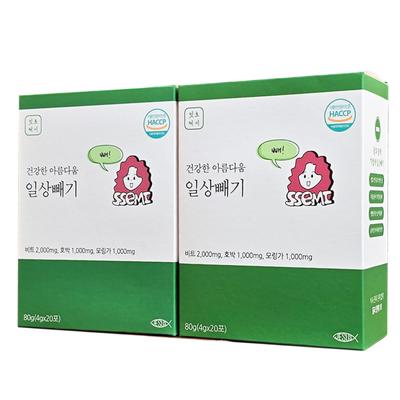 [1+1] Tägliches Reset: Koreanisches Kräuterpräparat für Vitalität (2 Schachteln, 40 Portionen)