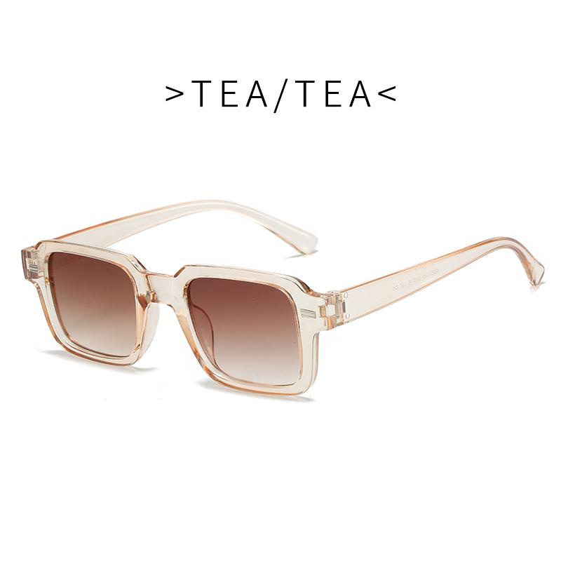 

New Fashion 2025 Minimalist Sunglasses Women Large Frame Vintage Glasses UV400 Eyeglasses Square Eyewear Fashion Vintage