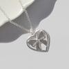 Women's Accessories Daily Heart Ribbon Necklace
