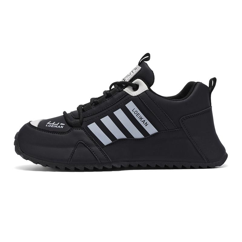 

2025 new thick-soled, height-increasing, anti-slip and breathable loafers, men s casual sports vulcanized shoes, large size 43