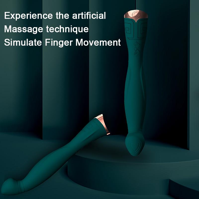 Women's Silicone G-Spot Vibrating Massage Wand