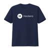 T-shirt con Logo Hedera Hashgraph a Tema Moneta per Fan HBAR vintage Lavata Traspirante Casual uomo Unisex abbigliamento designer grafica