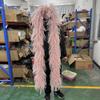 DIY 2 Meter Natürliche Straußenfedern Boa 1 2 3 4 6 Lagen Federn Boa für Hochzeits-Weihnachts-Party-Kleid Dekoration Schal Accessoire Schal