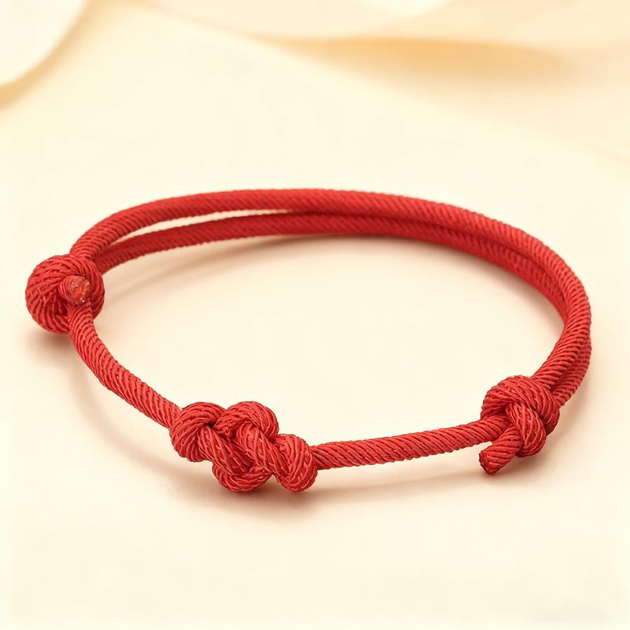 New Handmade Hypoallergenic Nylon Cord Bracelet Unisex Unique Knot Couple Braslet Valentine Day Gift Not Fading Or Deforming