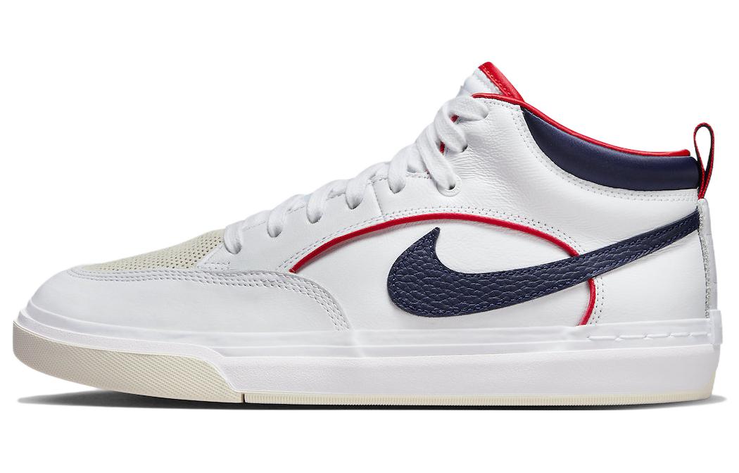 Nike Sb React Leo Prm White Midnight Navy FD0268-100 41