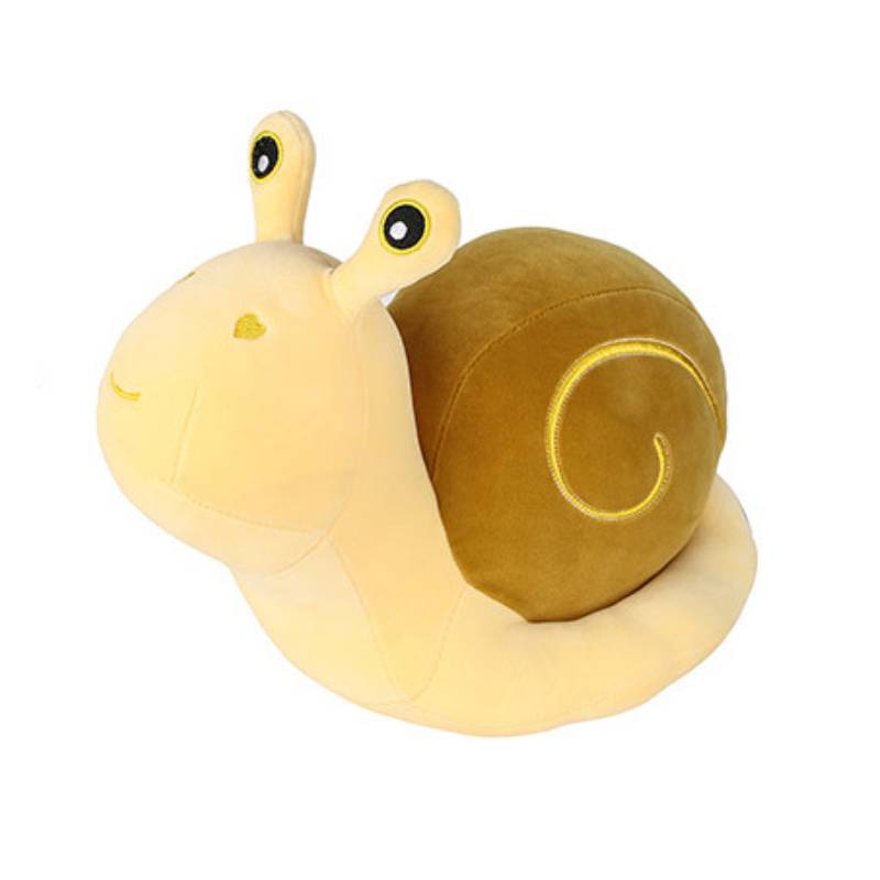 

Плюшевая мультяшная игрушка-улитка, кукла-рептилия, набивная подушка, животное, детский подарок на день рождения 20cm жёлтый