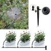 50x Adjustable Dripper Flow Irrigation Drippers Sprinkler Emitter Drip System