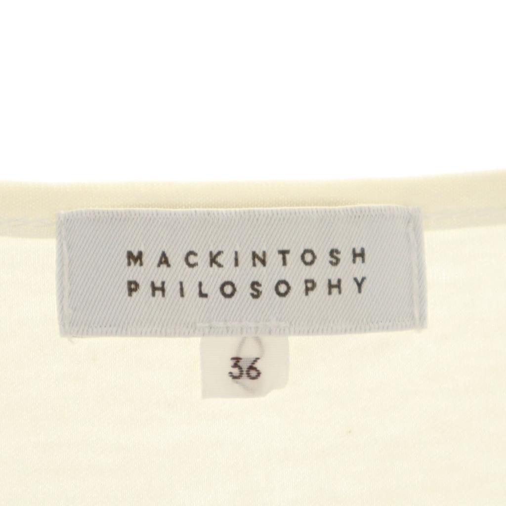 MACKINTOSH PHILOSOPHY No sleeve race Cut 36 Ivory Women Used
