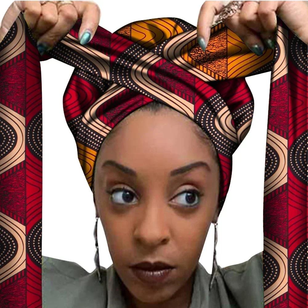 African Print Bonnet With Long Ribbon Wrap Single Layer Head Wrap Ankara Pattern Women Hair Cover Large Size Hair Wrap Cap