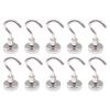 10PCS Powerful Magnetic Hooks Heavy Duty Key Hooks Durable Suction Storage Hooks  Home Kitchen Bar