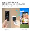 2026 Audio Intercom Night Vision Home Visual Door Bell Motion Detection Wireless Smart Doorbell Camera Two-way Video Call