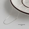 Korean Pearl Necklace: High-End Silver Clavicle Chain with Niche Design, Perfect for Light Luxury and Sweater Pendants.