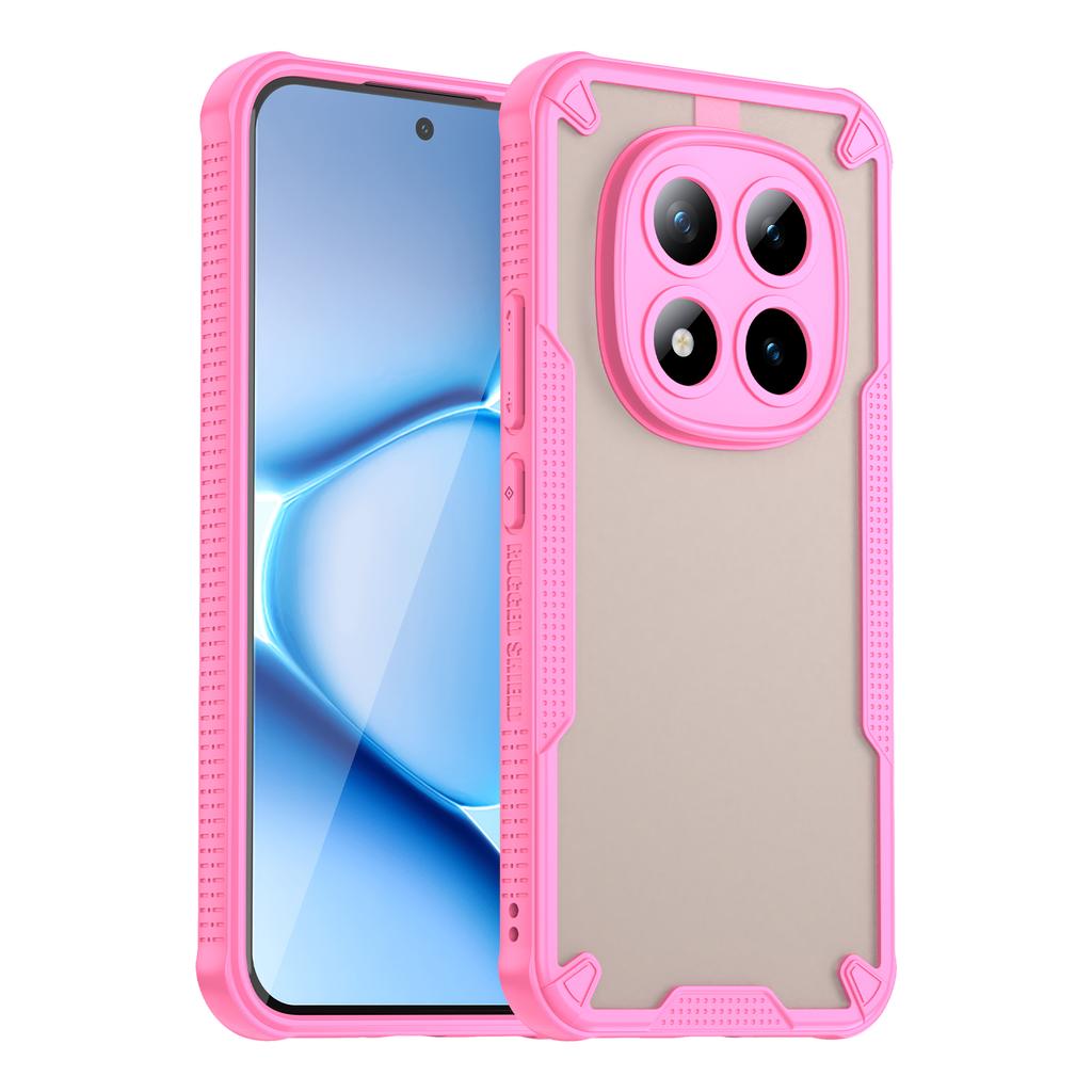 For Xiaomi Poco M8 Pro 5G/Redmi Note 15 Pro+ 5G (Global) Case PC + TPU Semi-Transparent Frosted Finish Protective Phone Cover