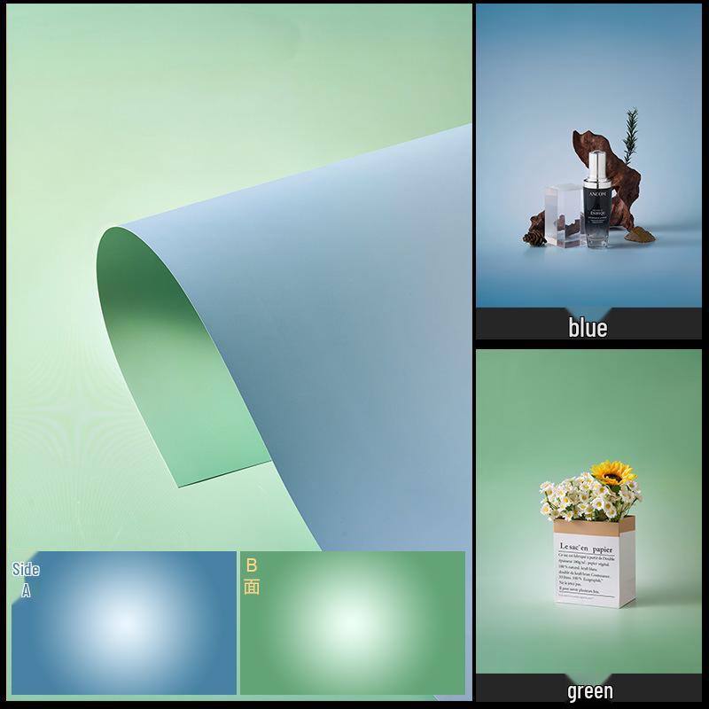 Zweiseitiger Gradient-Fotohintergrund für Produkt- und Stillleben-Aufnahmen