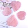 Crystal Heart Pink Love Ornament: 10cm Phone Holder & Cup Accessory