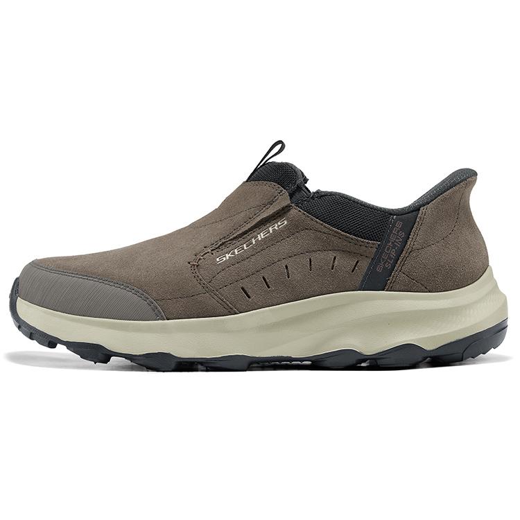 Skechers Ridge Oak Толстая подошва Удобные Прочные Низкие Повседневные Кроссовки Мужские Кроссовки Коричневый 237786-DKTP 42.5