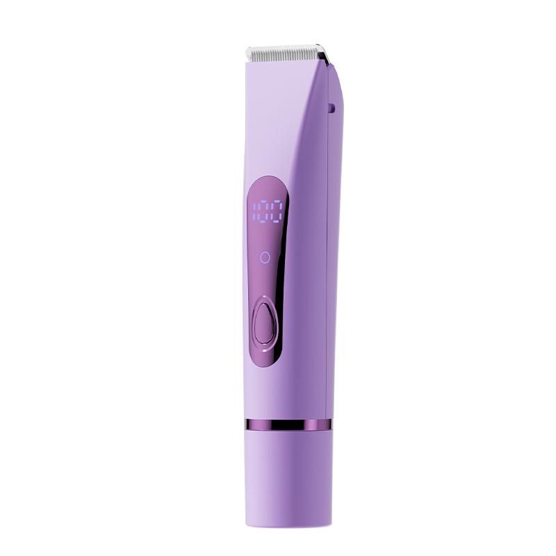 

Double-head hair removal device, women s private area bikini trimming electric hair removal device, suitable for eyebrows фіолетовий