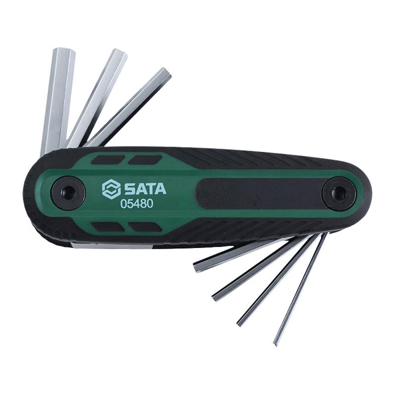 SATA 8-Piece Folding Hex Key Set