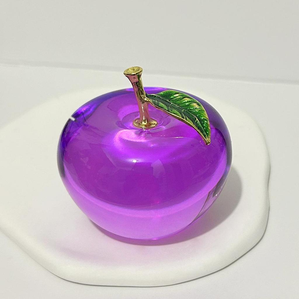 Kristallapfel-Ornament: Romantisches Weihnachts- & Hochzeitsgeschenk für Sie