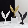 Wing Bookcase Decoration Animal Wings Statue Desktop Ornaments Resin Crafts Eagle  Ornaments