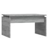 825841 vidaXL Coffee Table Sonoma Grey 68x50x38 Cm Engineered Wood