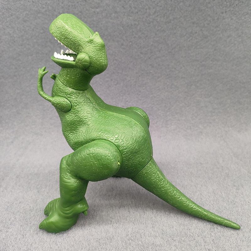 Toy Story 4 Anime Figure Rex The Green Dinosaur Model Dolls Pvc Action Figurine Legs Can Move Collection Children Playthings Gifs