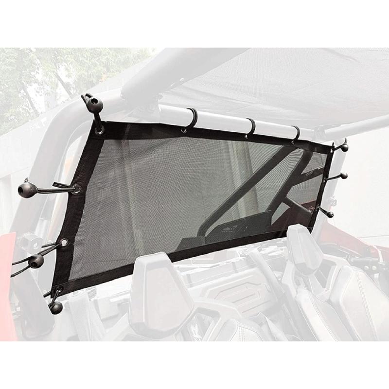 UTV Window Net Rear Window Mesh Net for PRO XP 4 Ventilated Windshield Shade Easy Installation Soft Mesh Net
